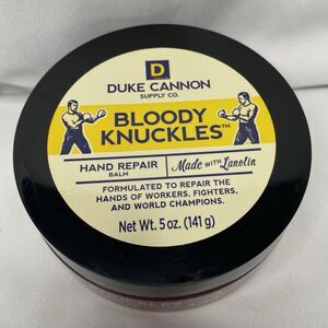 Duke Cannon Supply Co. Bloody Knuckles Hand Repair Balm 5 oz Unscented Brand New